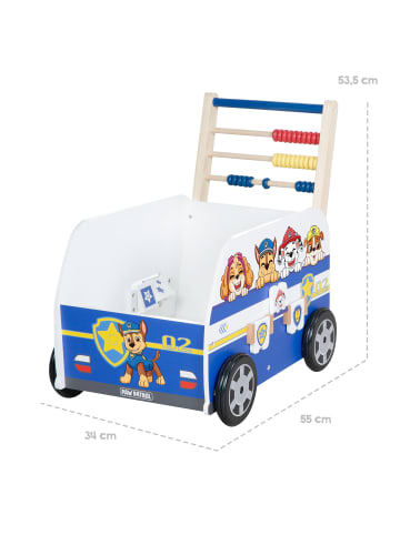 roba Holz-Schiebebus Paw Patrol – Lauflernhilfe & Puppenwagen, ab 12 Monaten
