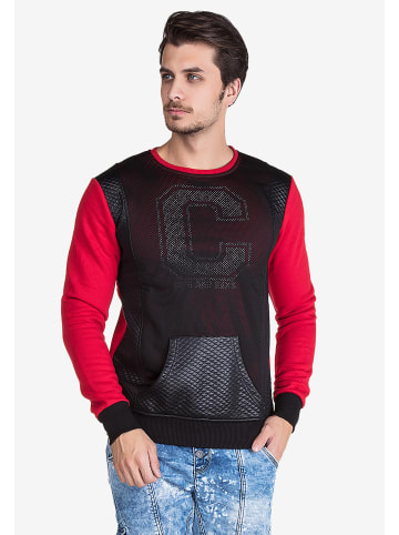 Cipo & Baxx Sweatshirt in Red