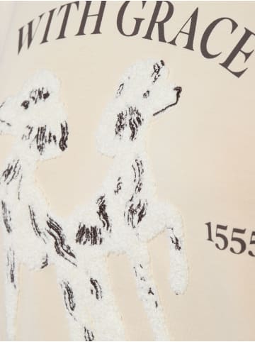 comma Sweatshirt in beige