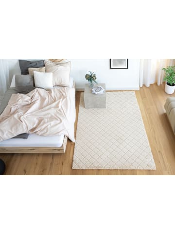 Teppich Boss Hochflor Teppich Inga 125 in Creme