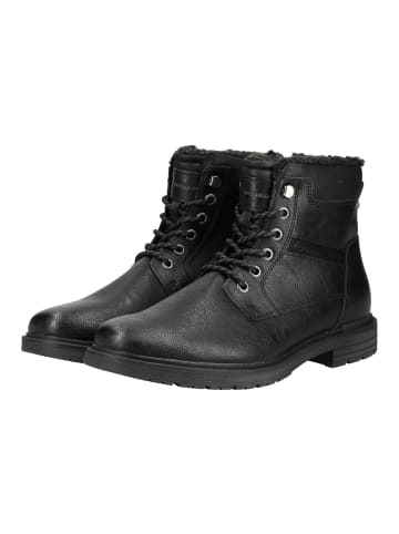 Tom Tailor Stiefelette in Schwarz