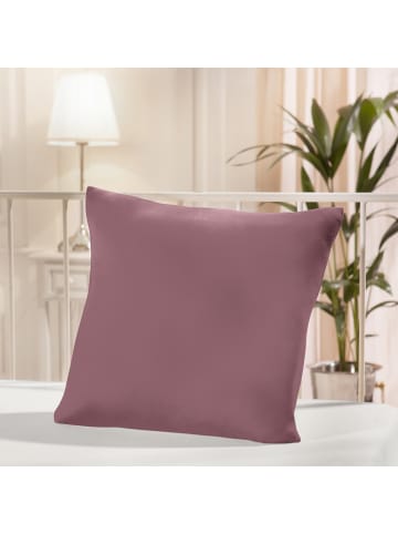 Estella Single-Jersey Kuschelkissenbezug in aubergine
