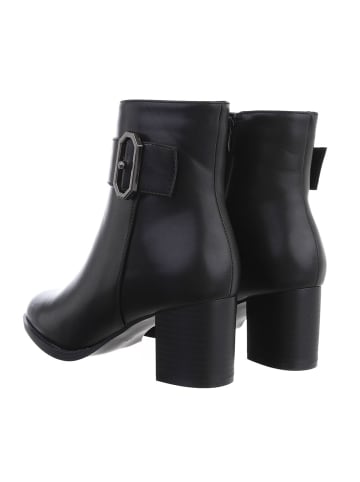 Ital-Design Stiefelette in Schwarz