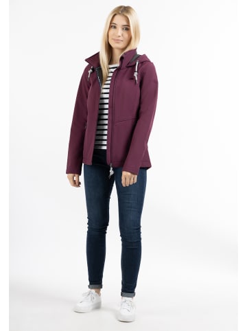 Schmuddelwedda Softshelljacke in Aubergine-271