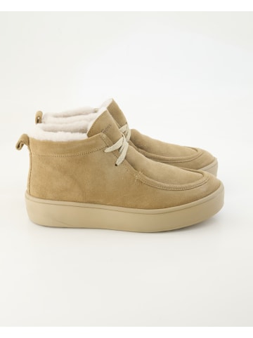 Sioux Schnürstiefeletten in Beige