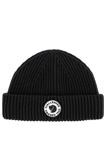 FJÄLLRÄVEN Lite Logo Hat - Mütze (grey) in schwarz