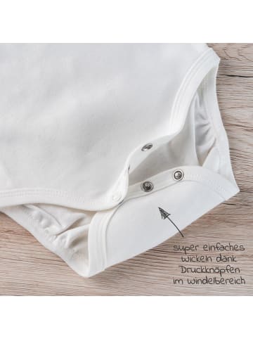 LaLoona Wickelbody Langarm 6er Pack - Salbei in gruen,grau