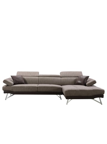 MCW Ecksofa H92, Rechts, braun