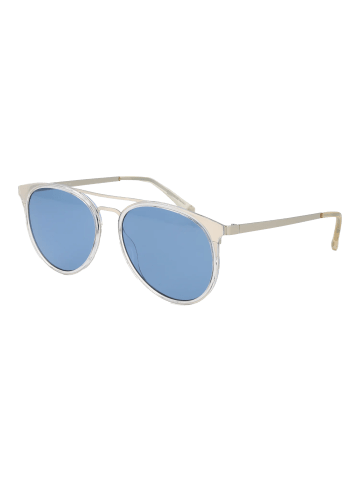 Spy+ Unisex Sonnenbrille Flieger Silber