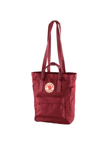 FJÄLLRÄVEN Kånken Totepack - Umhängetasche 40 cm (deep forest) in ox red