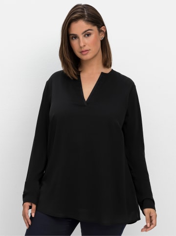 sheego Tunika in schwarz