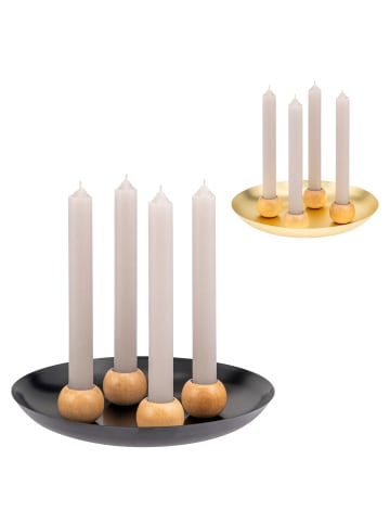 bremermann Kerzenständer schwarz