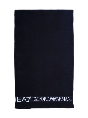 Emporio Armani Badetuch in dunkelblau