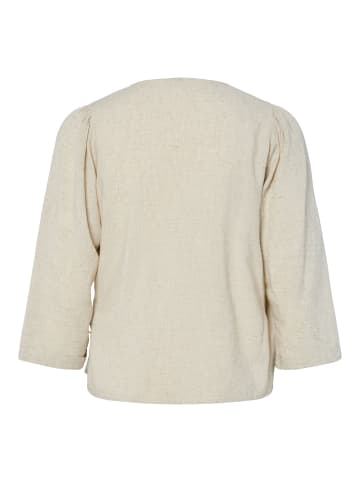 Pieces Wickelbluse in Birch