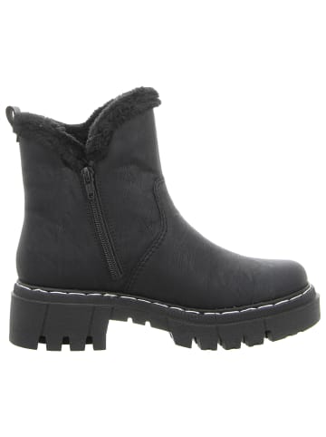 rieker Klassische Stiefelette in schwarz