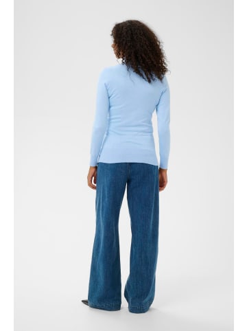 Kaffe Rollkragen Astrid Slim fit in Powder Blue