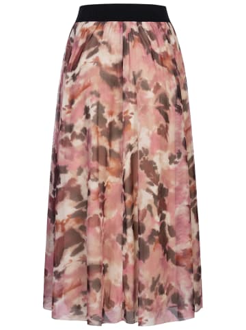 Cloud5ive Cloud5ive Damen Cloud5ive Damen Longform Rock mit All Over Print und Gummibund in rose