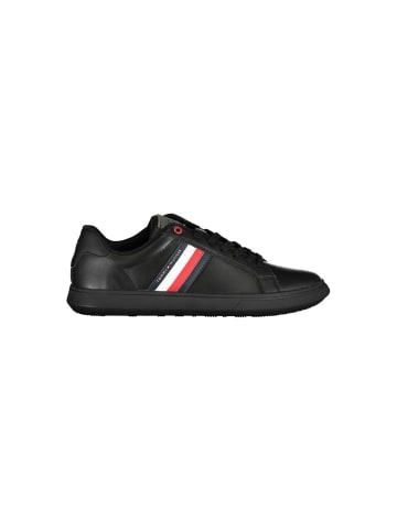 Tommy Hilfiger Schwarz Leder Herren Sneaker