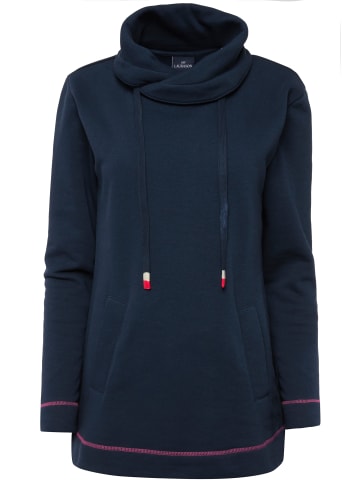 LAURASØN Sweatshirt in navy blau