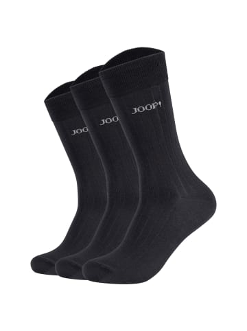 JOOP! Socken 3er Pack in Schwarz