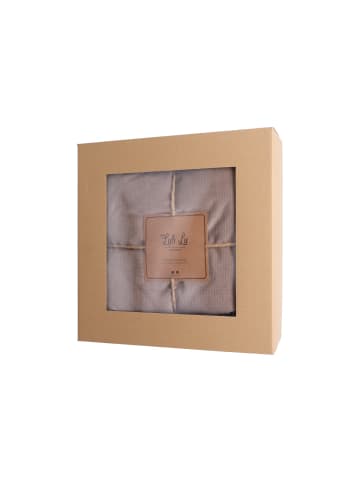Luli Lu Decke Kissen Set Basic in braun