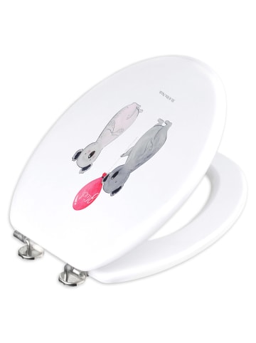 Mr. & Mrs. Panda Toilettendeckel Koala Luftballon ohne Spruch in Weiß