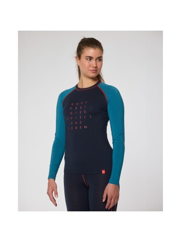 EIN SCHÖNER FLECK ERDE W KOPF FREIMERINO 160 LANGARMSHIRT