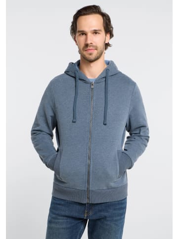 ELBSAND Zip-Jacke mit Kapuze Torre in Midnight Sea Melange