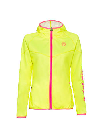 BIDI BADU Inga Tech Jacket - neongreen/pink in neongelb/pink