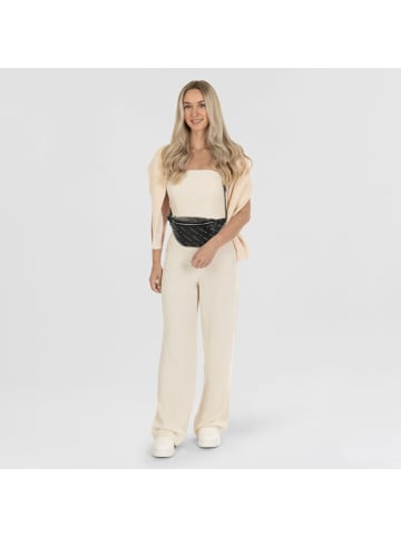 LIEBESKIND BERLIN Monogram Gürteltasche Leder 22 cm in black