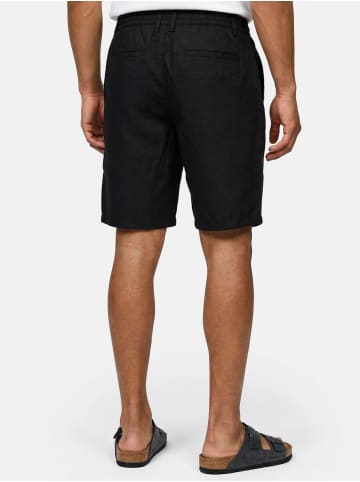Tazzio Leinen Shorts "A212" in Schwarz
