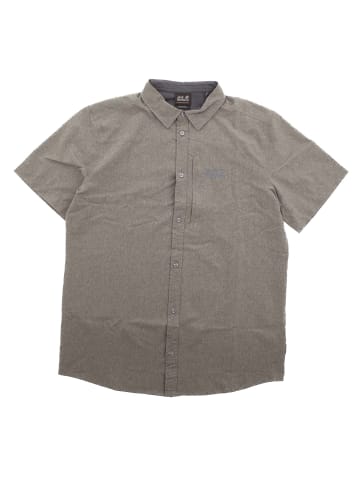 Jack Wolfskin Hemd Stretch in Grau