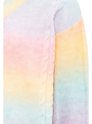 Swirly Damen Sweater in REGENBOGEN MEHRFARBIG