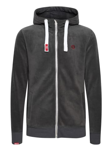 !SOLID Fleecejacke SDLoki 21102296ME Sweatshirtjacke mit hochabschließendem Kragen in Grau