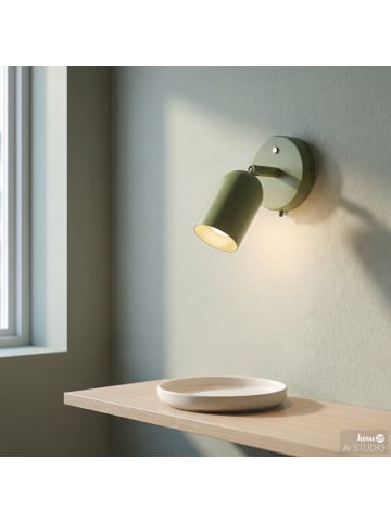 home24 Akku-Wandleuchte DINA in Grün