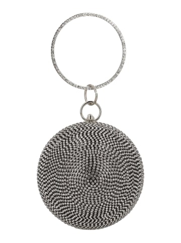 faina Women Handbag in Dark Silver