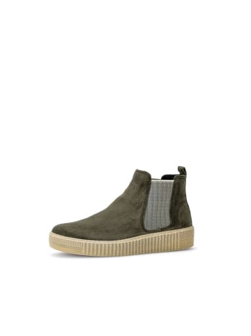 Gabor Fashion Chelsea Boots in grün