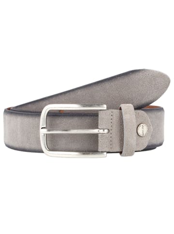 Vanzetti Gürtel Leder in hellgrau