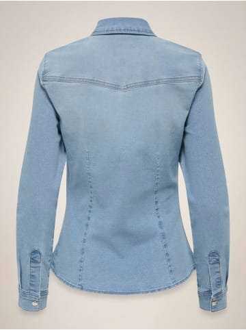 JDY Jeanshemd in Medium Blue Denim