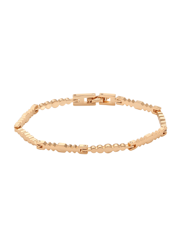 faina Women Segmented Link Bracelet in Rose Gold