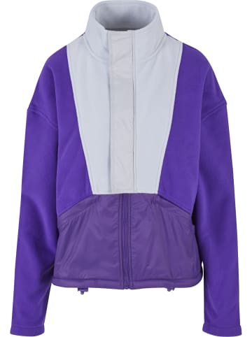 Urban Classics Track Jacket in realviolet/lightasphalt
