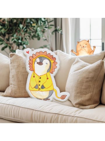 Mr. & Mrs. Panda Kissen Löwe Astrologie ohne Spruch in Weiß