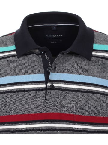 CASAMODA Polo-Shirt in graues Mittelblau