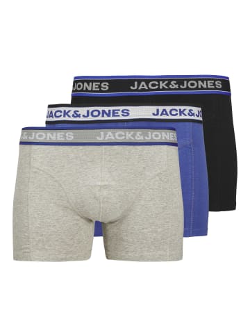 JACK & JONES PLUS 3er-Pack Trunks in Black