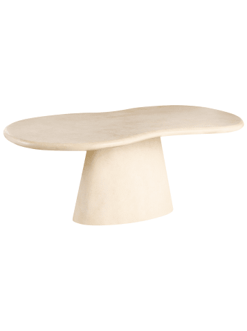 Beliani Esszimmertisch SPOLETO in Beige - (W) 110 x (H) 76 x (L) 200 cm