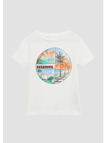 s.Oliver T-Shirt in 0100_weiß