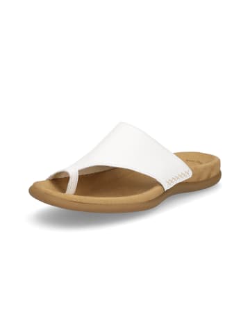 Gabor Fashion Pantolette in Weiß