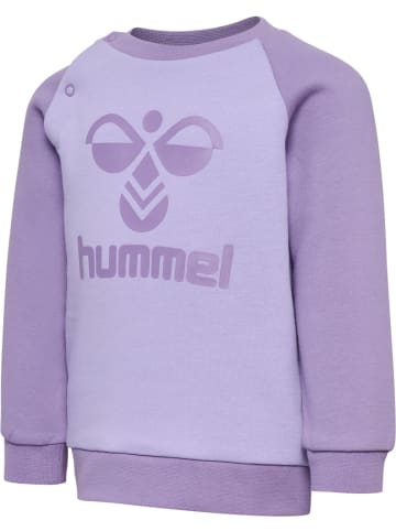 Hummel Kinder Trainingsanzug "Humming Crewsuit" in Lila