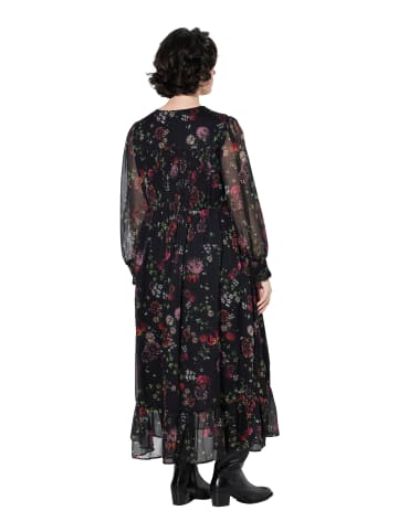 Ulla Popken Kleid in schwarz
