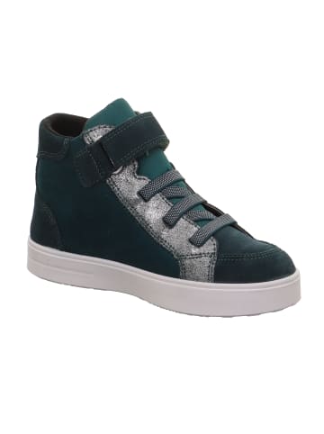 superfit Ankle Boot STELLA in Grün/Hellblau
